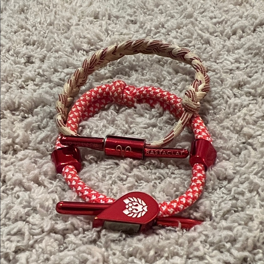 2 Rastaclat Bracelets - Picture 1 of 6
